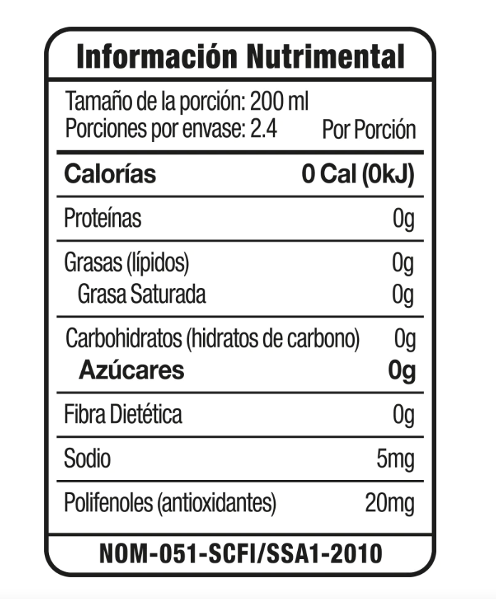 Té Blanco Sabor Mango Maracuyá Sin Azúcar