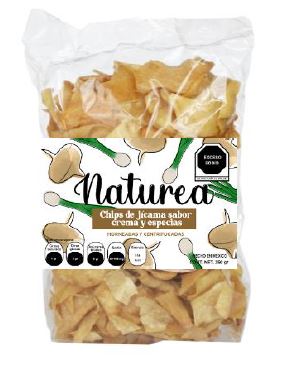 Jicama Chips Cream and Spices 250gr