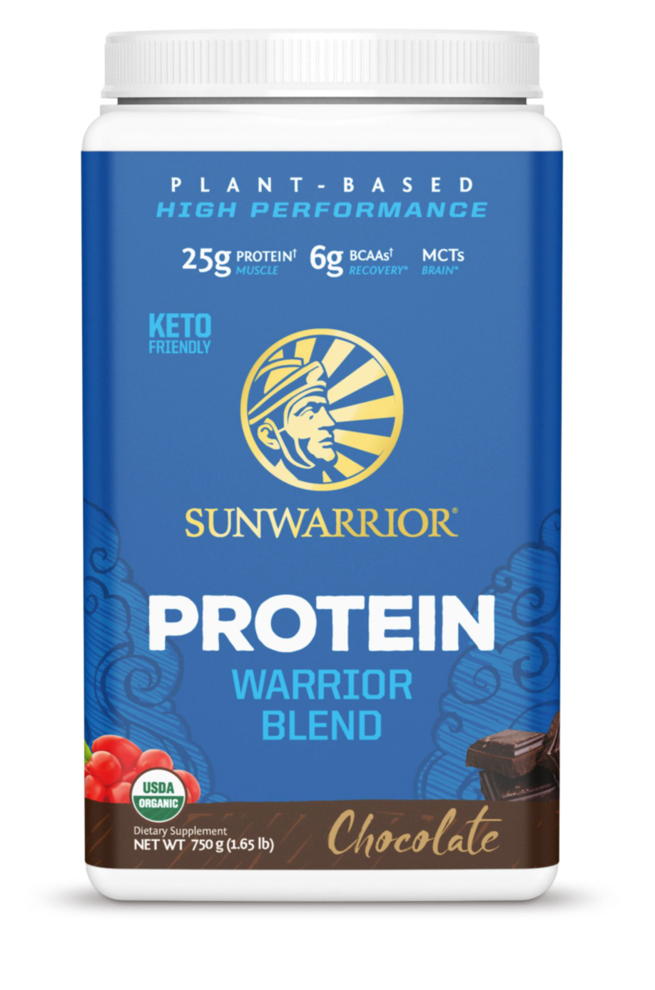Proteína Sunwarrior Blend Chocolate 750g