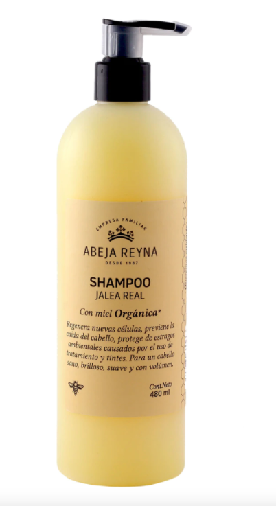 Shampoo Miel Orgánica y Jalea Real