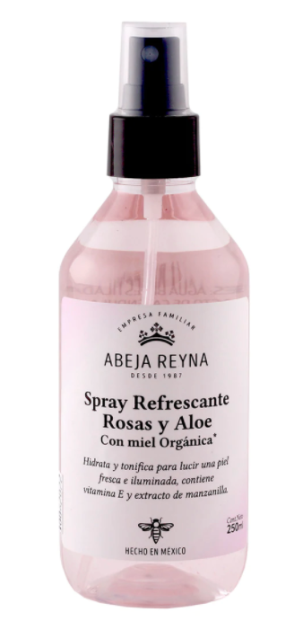 Spray Refrescante de Rosas y Aloe