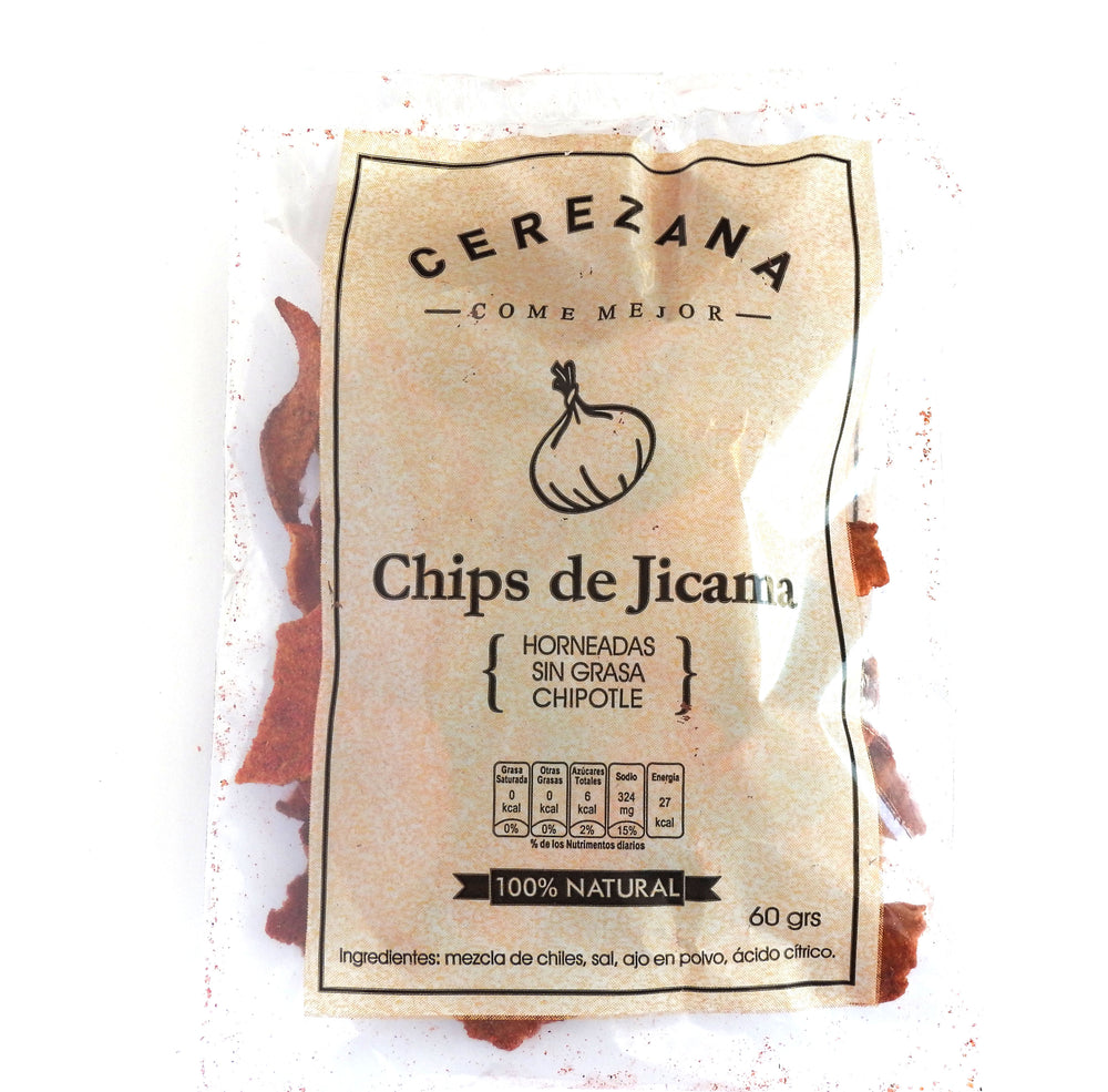 Chips de Jicama Cerezana
