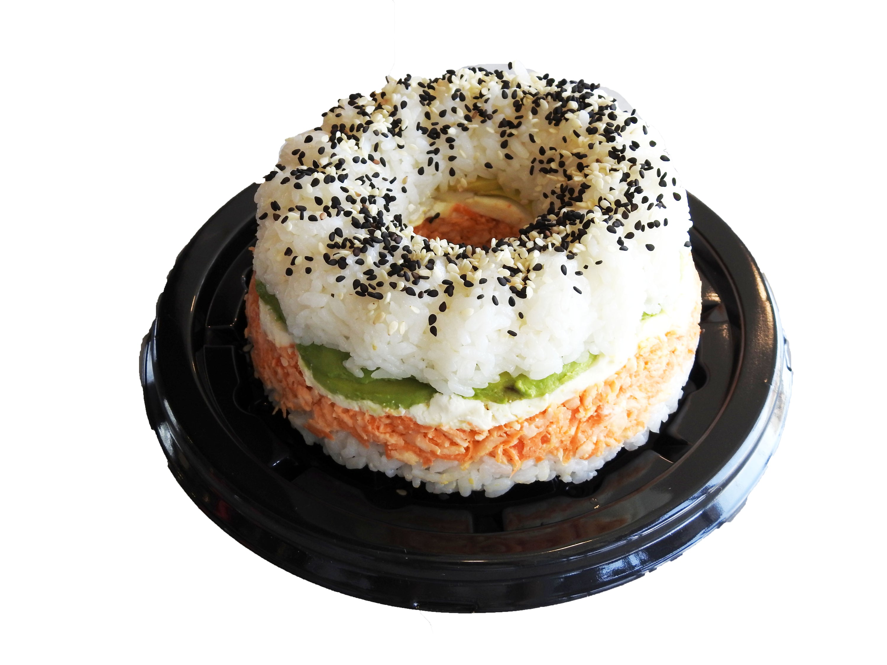 Mini Rosca de Sushi con Surimi