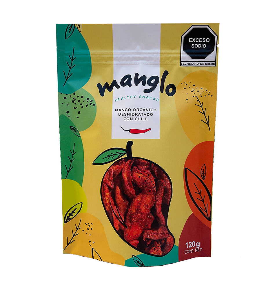 Dehydrated Organic Mango with Chili